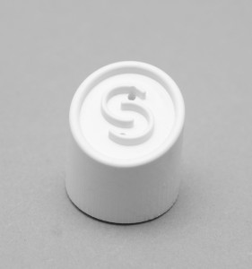 biała końcówka do H2 peel  - L - 1 szt.