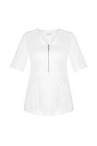 Fartuch kosmetyczny BLANC forms rozm. 42 silver